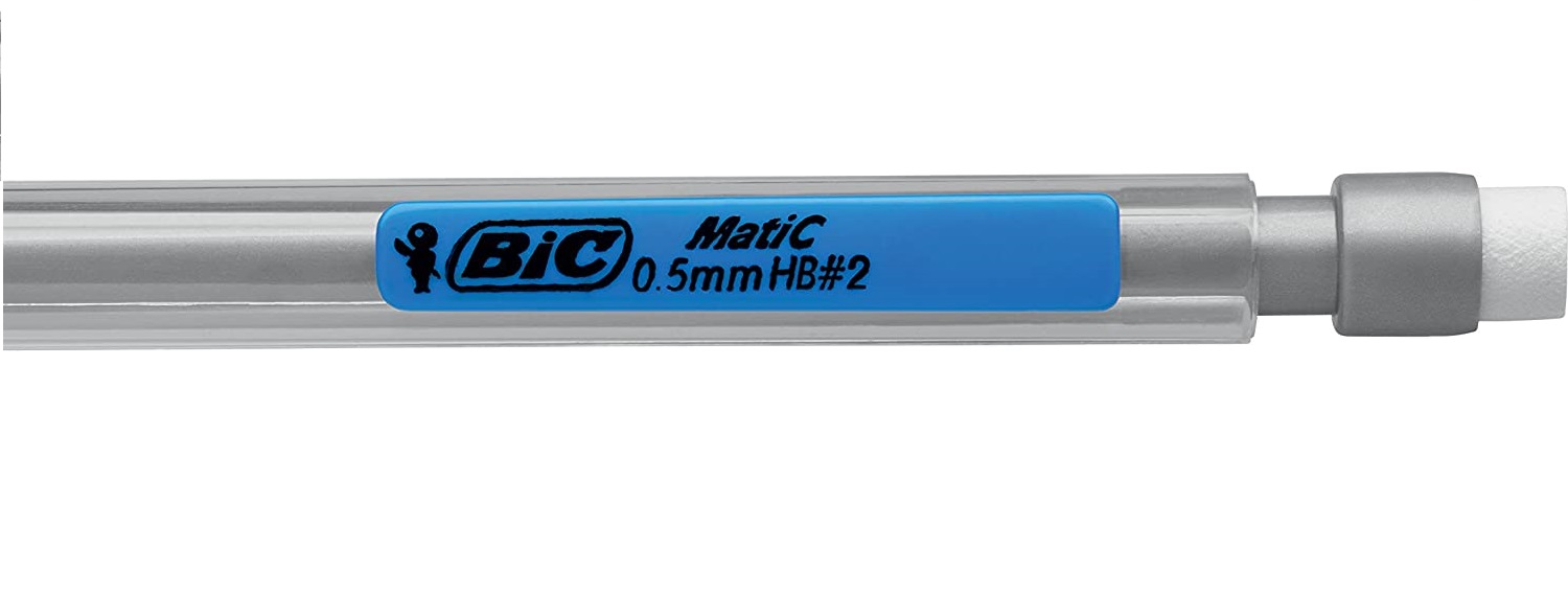 Bic Matic Original Fine Portaminas Mm Hb Con Goma