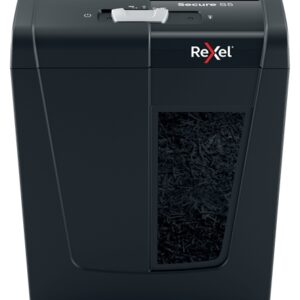 Rexel Secure S5 Destructora de Papel Manual Corte a Tiras - Destruye hasta 5 Hojas - 10L