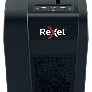 Rexel Secure X6-SL Whisper-Shred Destructora de Papel Manual Corte en Particulas - Destruye hasta 6 Hojas - 10L