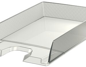 Esselte Europost Bandeja Portadocumentos - Plastico Transparente - Formato Vertical - A4 - Color Cristal