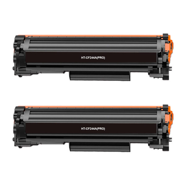 HP CF244A Negro Pack de 2 Toner Compatibles - Reemplaza 44A