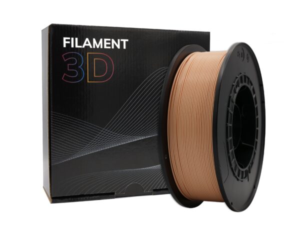 Filamento 3D PLA - Diametro 1.75mm - Bobina 1kg - Color Melocoton Claro