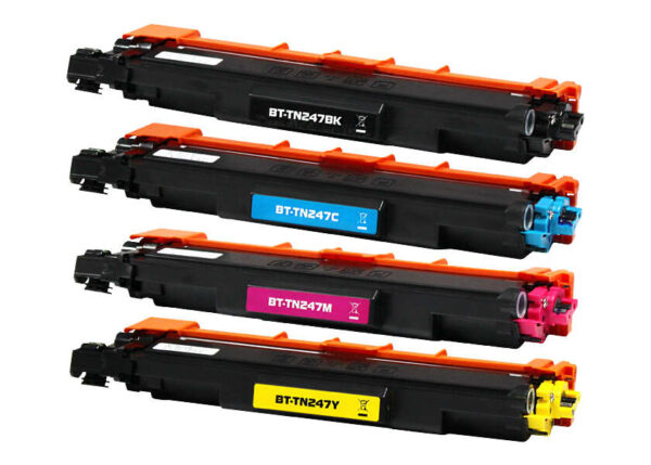 Pack de 4 Toner Compatibles Brother TN247/TN243